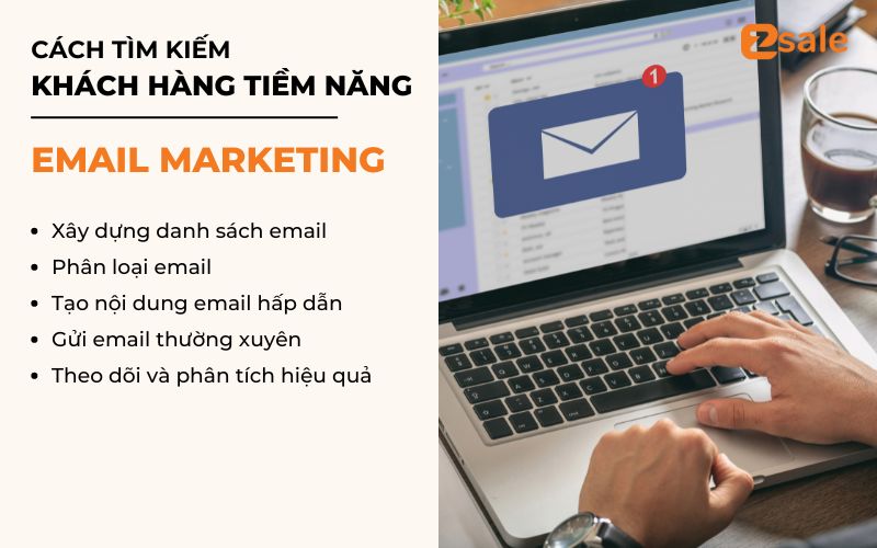 Tận dụng Email Marketing để tìm khách hàng tiềm năng
