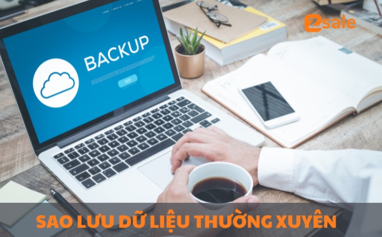 Cách Quản Lý Dữ Liệu Khách Hàng: Sao lưu dữ liệu thường xuyên