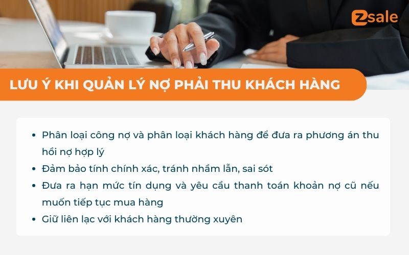 Cần Lưu Ý Những Gì Khi Quản Lý Nợ Phải Thu Khách Hàng?