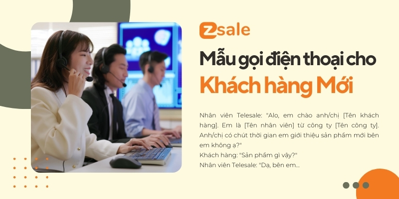 Mẫu gọi điện thoại cho Khách hàng