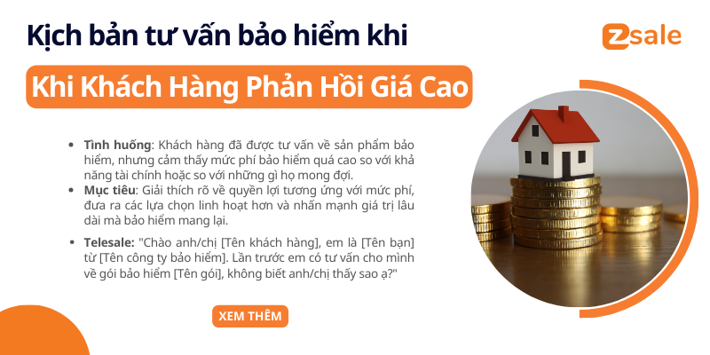 Kịch bản telesale khi khách phản hồi giá cao