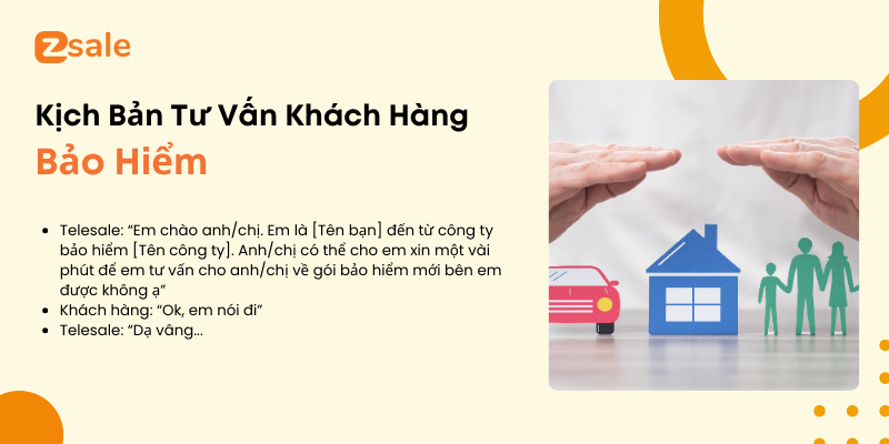 Kịch bản tư vấn khách hàng bảo hiểm