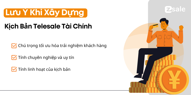 Lưu ý khi xây dựng kịch bản telesale tài chính