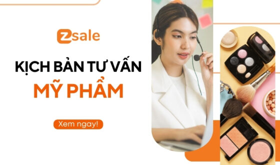 kịch bản tư vấn mỹ phẩm