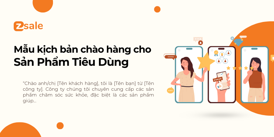 Kịch bản chào hàng mẫu cho Sản phẩm Tiêu dùng