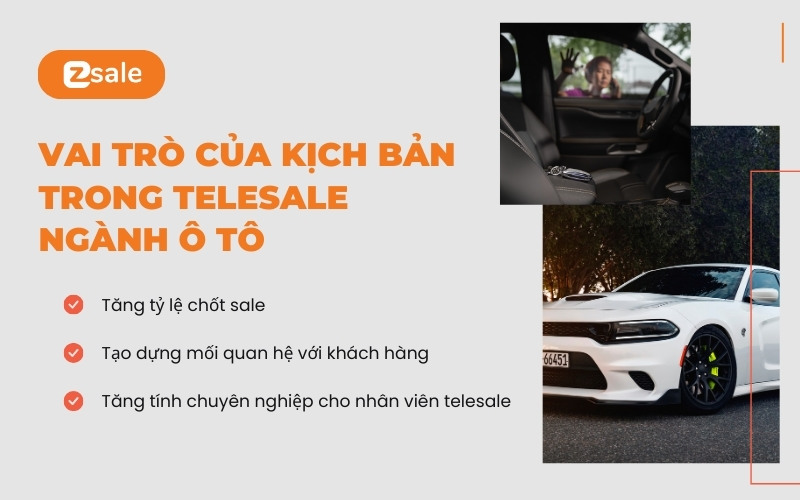 Vai trò của kịch bản trong telesale ngành ô tô