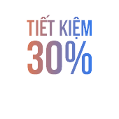 Tiết kiệm 30% thời gian, chi phí quản lý & vận hành